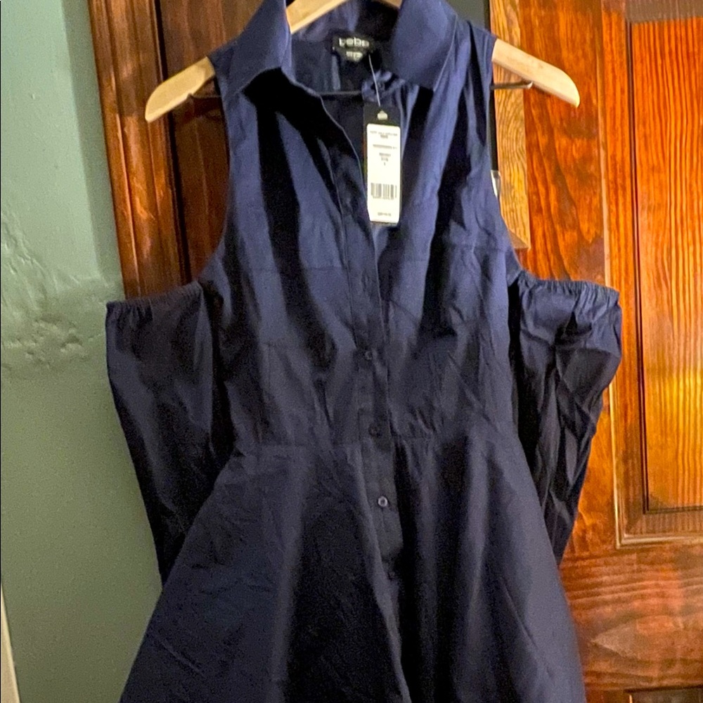 Cold shoulder Bebe dress